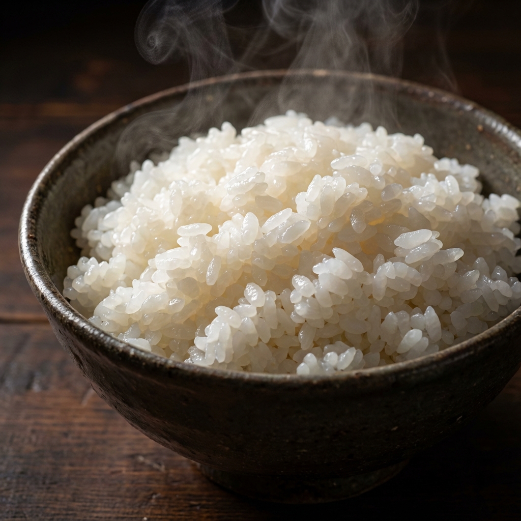 Perfectly Cooked Japanese Rice